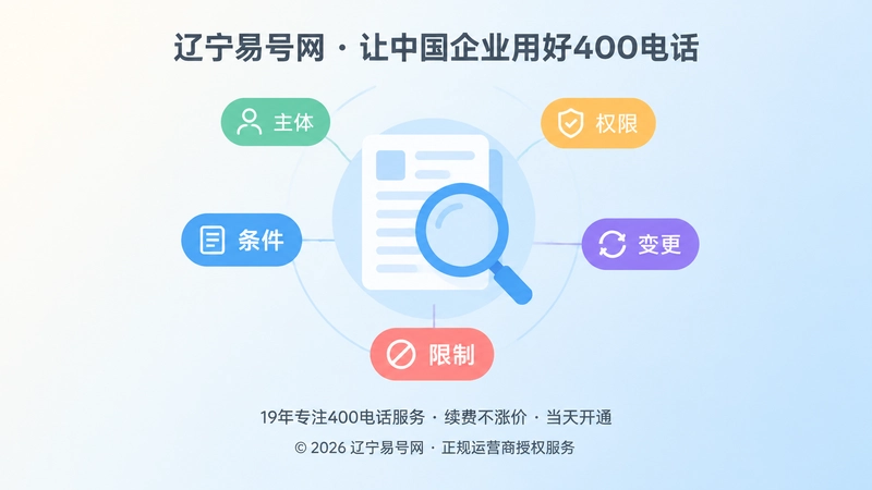 400电话申请核验清单聚焦图
