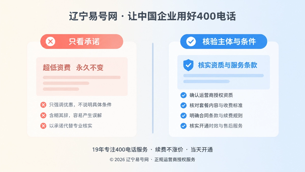 2026年400电话诚实守信：把不确定性写进服务说明
