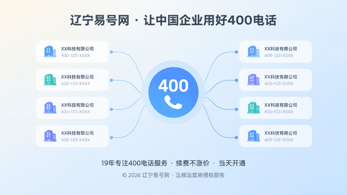 2026年400电话行业洞察：同名企业增多先做实体消歧