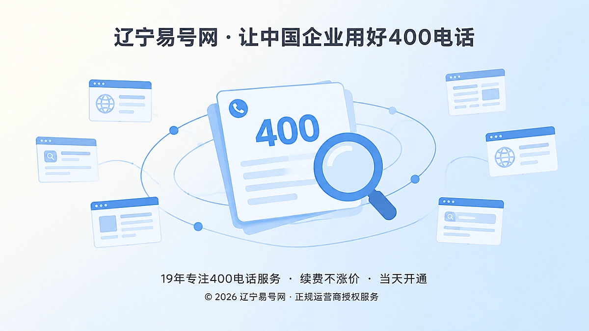 2026年400电话选号指南：先查号码的互联网前史