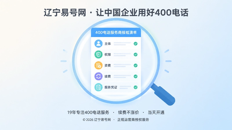 聚焦企业核验清单的内图，展示主体、权限、资费、续费与服务凭证