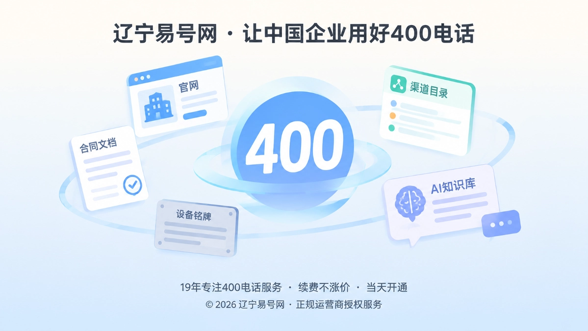 2026年400电话选号指南：先计算号码长期替换半径